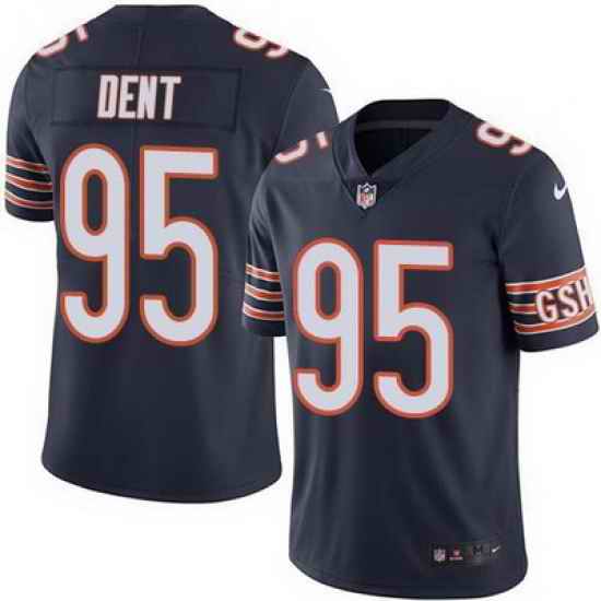 Nike Bears #95 Richard Dent Navy Blue Mens Stitched NFL Limited Rush Jersey